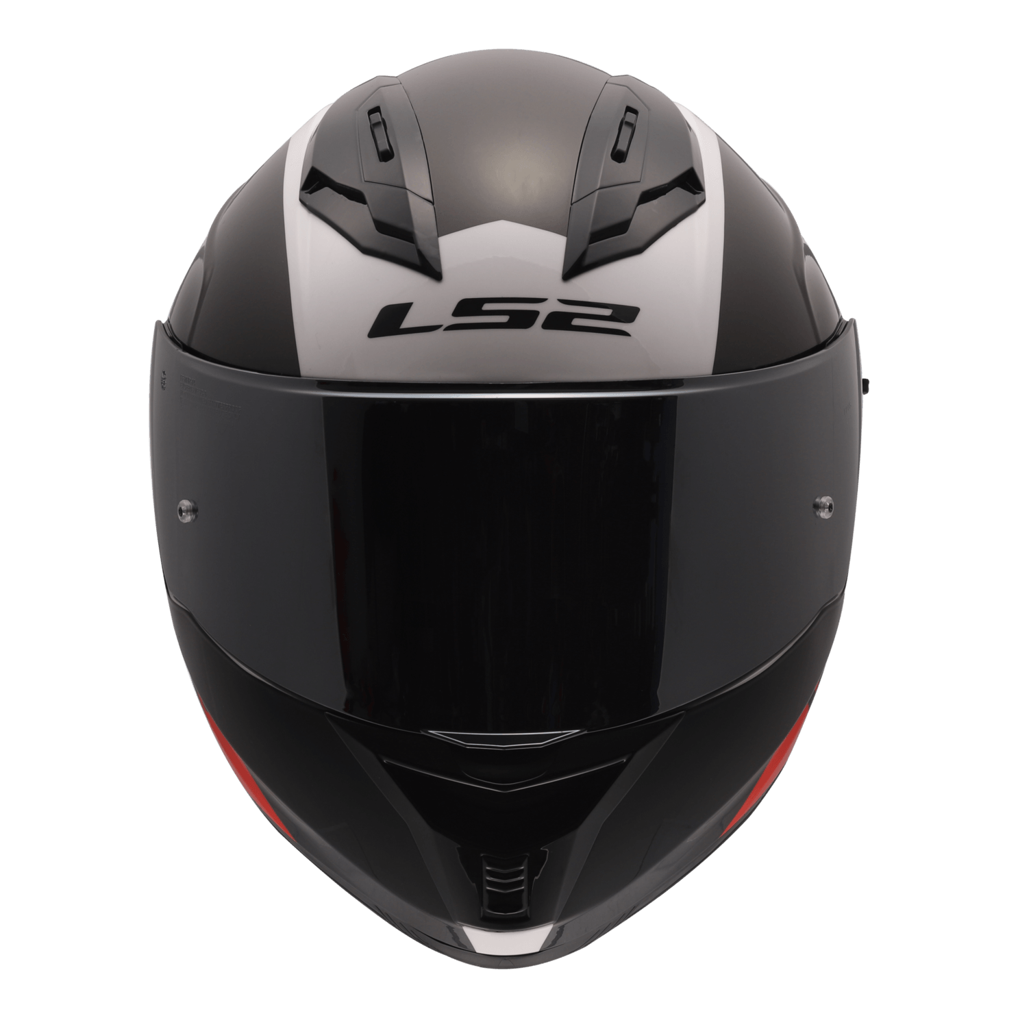 Casco LS2 806 Fusion Phinx Pearl Blanco / Gris / Brillo