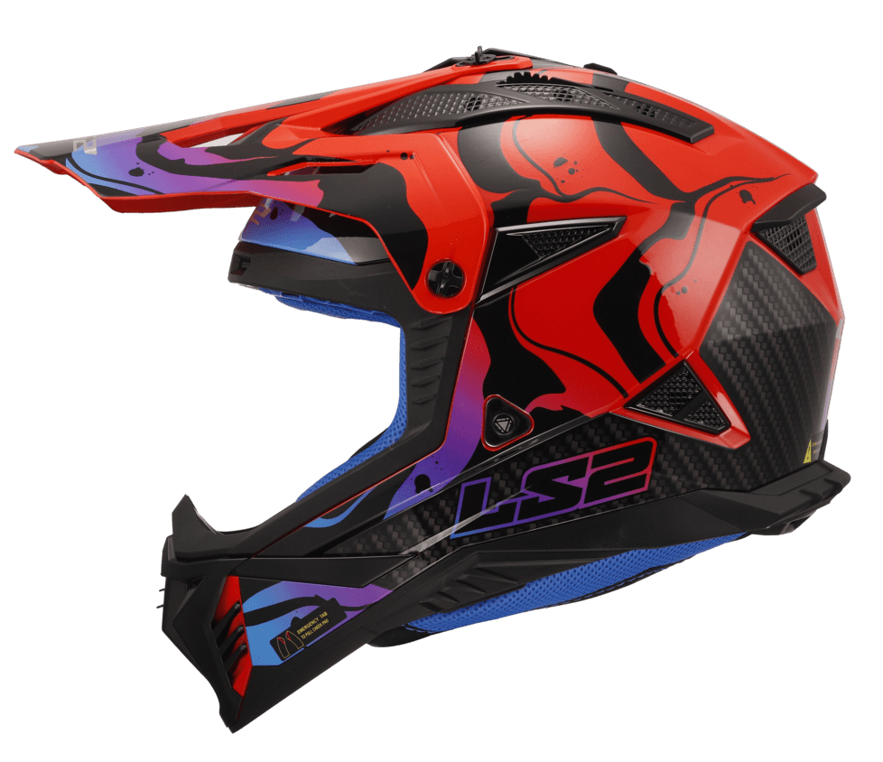 Casco LS2 708 Fast II Wash Rojo Brillo
