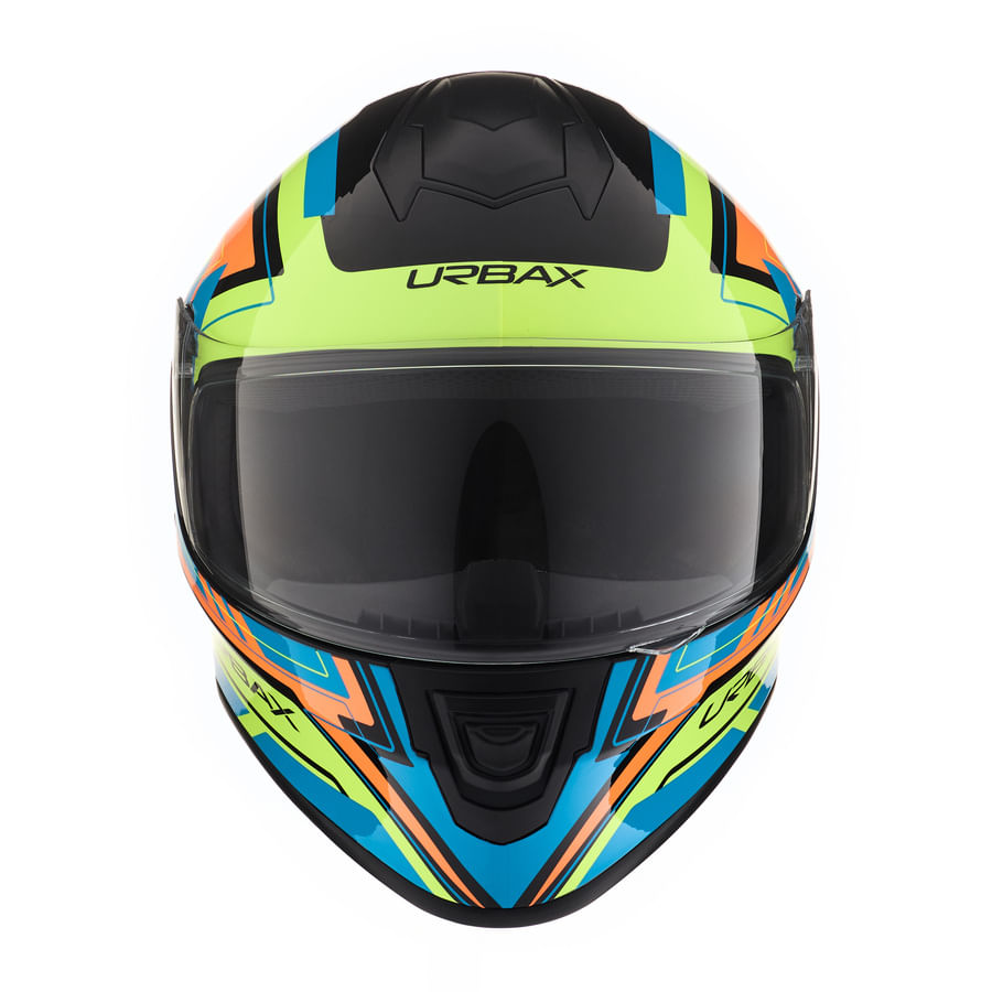 Casco Urbax 018 Mito Rino Fluor / Naranja / Brillo