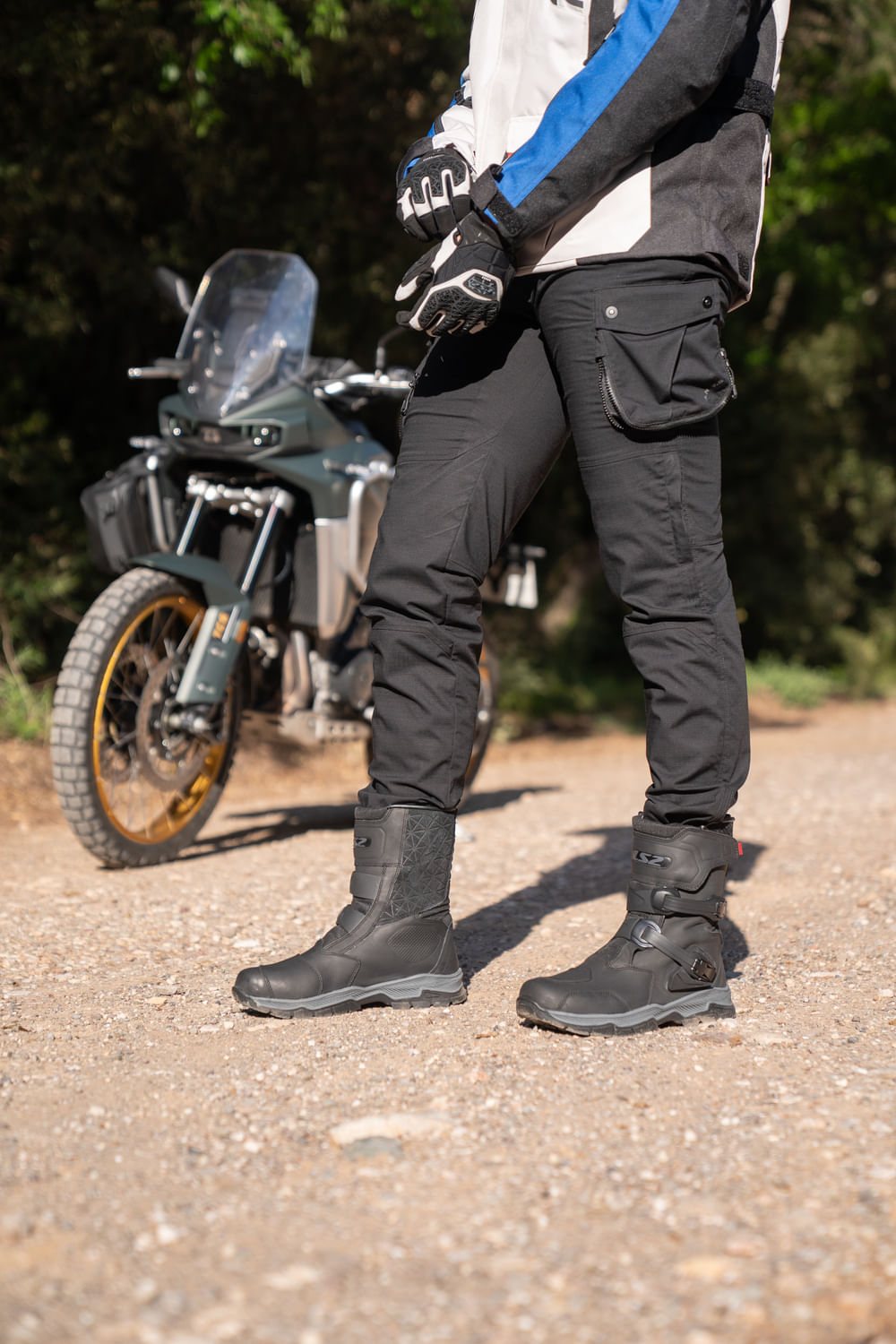 Pantalon LS2 Coast Unisex Negro