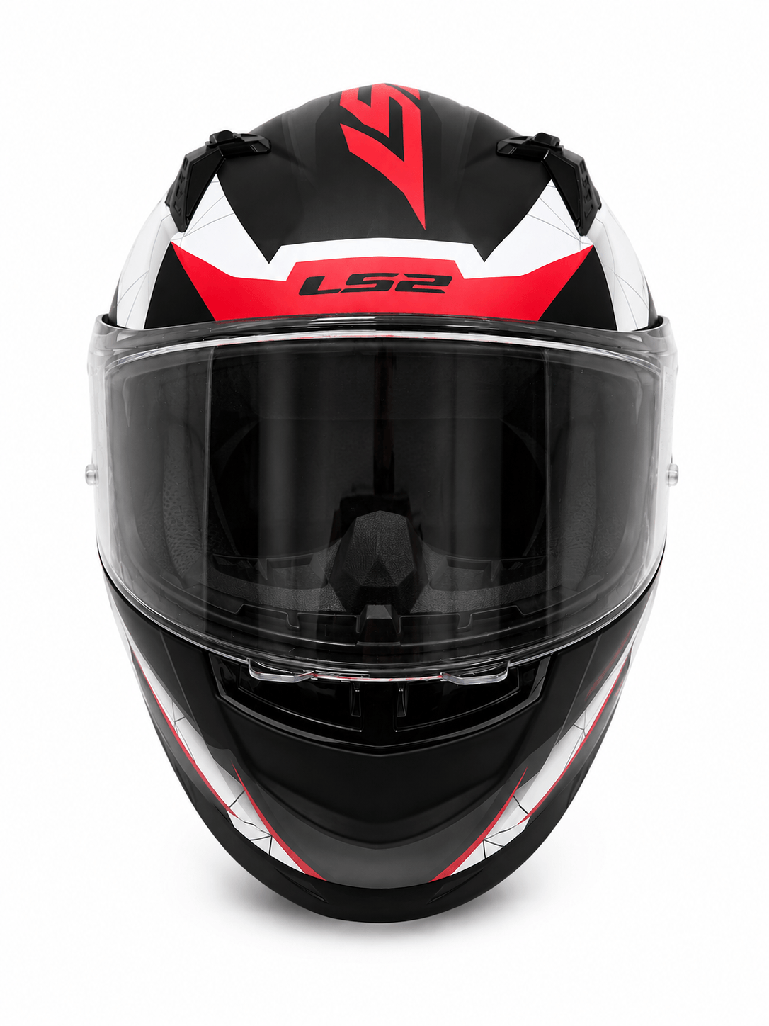 Casco LS2 816 Cosmos Draze Negro / Rojo / Mate