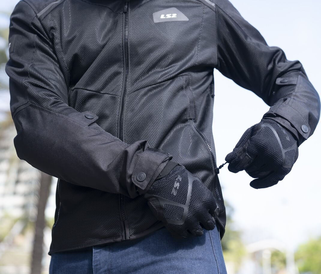 Campera LS2 Breeze Hombre Negro