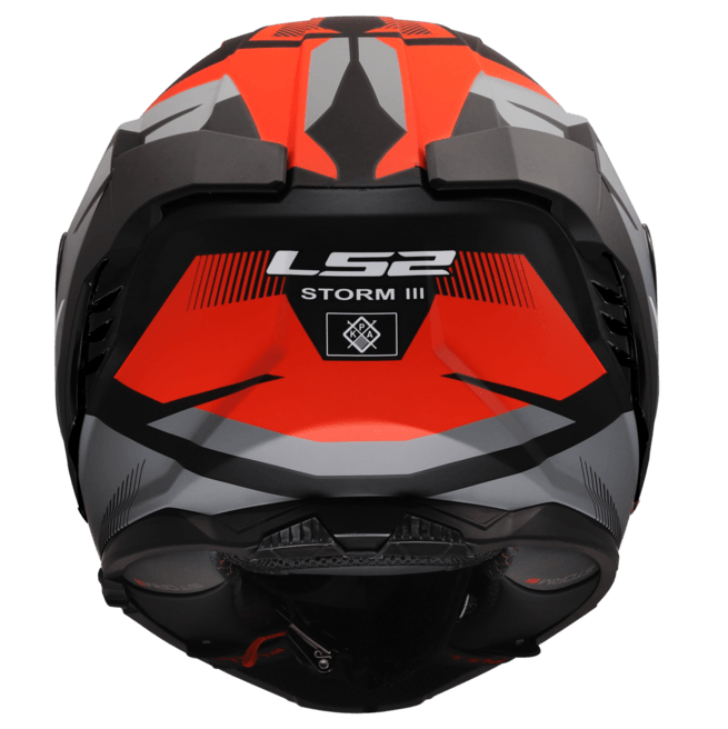 Casco LS2 818 Storm III Komai Negro / Rojo / Mate