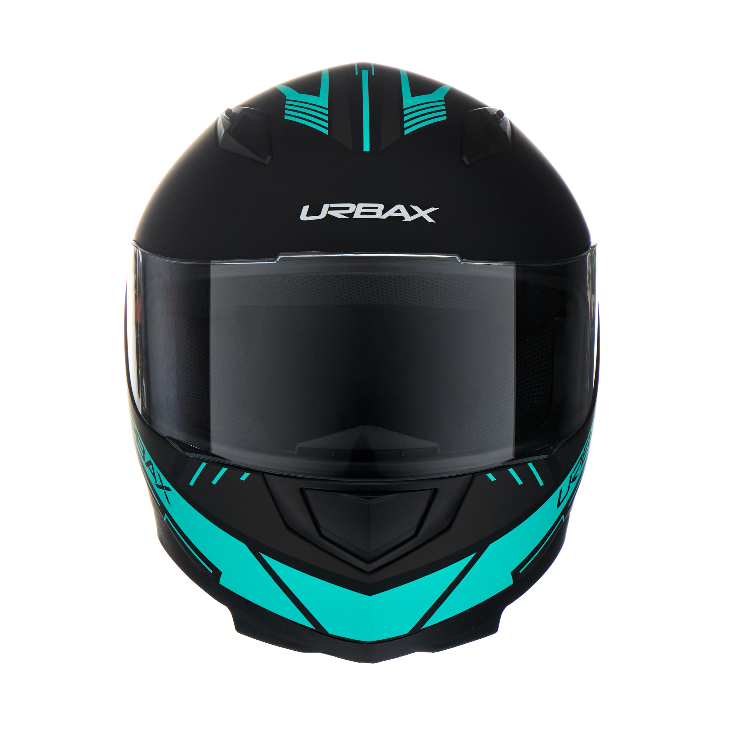 Casco Urbax 313 Ava Metro Negro / Verde / Mate